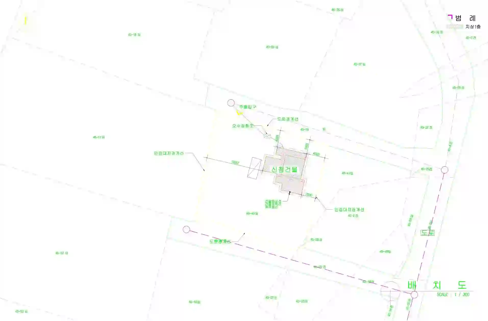 신남리 45-40 배치도 이미지